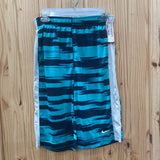 MENS NIKE SHORTS XL CYAN/BLK XL