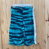 MENS NIKE SHORTS XL CYAN/BLK XL