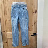 WOMENS ABERCROBIE & FITCH LT DENIM JEANS 6R