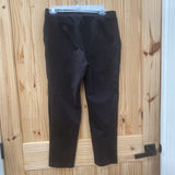 WOMENS CALVIN KLEIN BLK CASUAL PANTS M