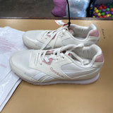 WOMENS REEBOK SHOES MAUVE/WHITE 5