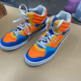 WOMENS FILA HIGH TOP SHOES CYAN/ORANGE/YELLOW 5 1/2