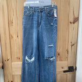 WOMENS PTCL DENIM DIST. JEANS 28 NWT
