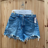 WOMENS ABERCROMBIE & FITCH DENIM JEAN SHORTS 10