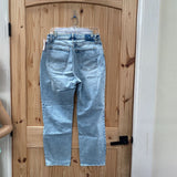 WOMENS ABERCROMBIE & FITCH DENIM DIST. JEANS 8