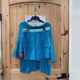 WOMENS ANNIEWEAR 2PC SET CYAN XL
