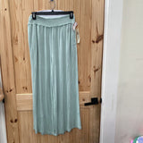 WOMENS MONO B LT GREEN PANTS L NWT