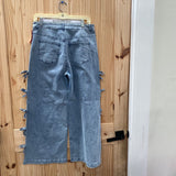 WOMENS ENTRO DENIM JEANS W/BOWS L