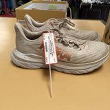 WOMENS HOKA SHOES TAN/ROSE GOLD 8B