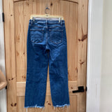 WOMENS RISEN DENIM DIST. JEANS 9