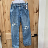 WOMENS AEROPOSTALE DENIM DIST. JEANS 2
