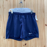 WOMENS NIKE SHORTS NAVY BLUE M NWT