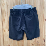 MENS BANANA REPUBLIC BLK SHORTS 34