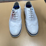 MENS COLE HAAN ZEROGRAND WHITE CASUAL SHOES 9 1/2