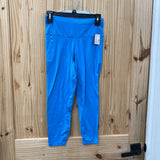 WOMENS UNDER ARMOUR CYAN LEGGINGS S