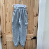 WOMENS GRAY CARGO SWEATPANTS XS