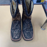 FERRINI BOOTS BLK/GOLD/BROWN 6B