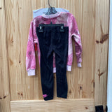 GIRLS NIKE 2PC SWT PINK/BLK/WINE M 6