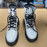 DR. MARTENS WHITE BOOTS 5