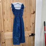 GIRLS BTWEEN DENIM SL ROMPER 7