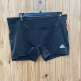 WOMENS ADIDAS SHORTS BLK/WHITE 2XL NWT