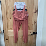 WOMENS NIKE 2PC SET DK PEACH XL