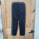BOYS UNDER ARMOUR JOGGERS BLK/WHITE/GRAY YL 12