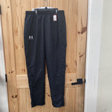 MENS UNDER ARMOUR BLK/WHITE JOGGERS L