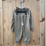 BOYS NIKE 2PC SET DK TAUPE/GREEN/CHARCOAL 4T
