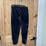 BOYS UNDER ARMOUR PANTS BLK/RED YXL 14