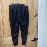 WOMENS MONDETTA CARGO JOGGERS BLK L