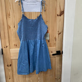 WOMENS WRANGLER DENIM DRESS XXL NWT
