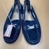 UGG NAVY BLUE SLIPPERS 4