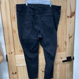 WOMENS AVA & VIV BLK DENIM JEANS 22W