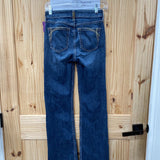 WOMENS ARIAT DK DENIM FLARE JEANS 25R