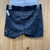 WOMENS LULULEMON SHORTS GRAY/BLK 6