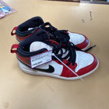 AIR JODAN SHOES HIGH TOP RED/WHITE/BLK 3Y