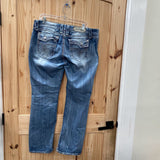 WOMENS ROCK REVIVAL DENIM JEANS 34