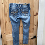 WOMENS ROCK REVIVAL DENIM JEANS 33