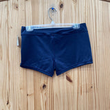 WOMENS NIKE SHORTS BLK/WHITE S