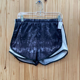 WOMENS NIKE SHORTS GRAY/BLK/WHITE S