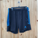 ADIDAS SHORTS BLK/CYAN L