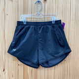 WOMENS UNDER ARMOUR SHORTS BLK S