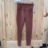 WOMENS ATHLETA DK MAUVE LEGGINGS XXS