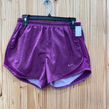 WOMENS NIKE SHORTS PURPLE S