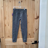 WOMENS GYMSAHRK GRAY LEGGINGS S