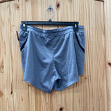 WOMENS NIKE SHORTS GRAY/BLK L