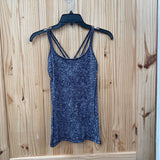 WOMENS LULULEMON TANK GRAY/WHITE/BLK 4