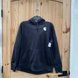 WOMENS CARHARTT HOODIE BLK/WHITE L