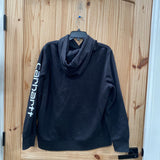 WOMENS CARHARTT HOODIE BLK/WHITE L